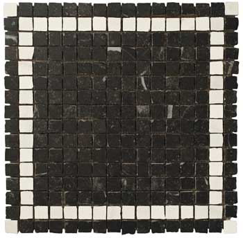 Beige and Black Mosaic