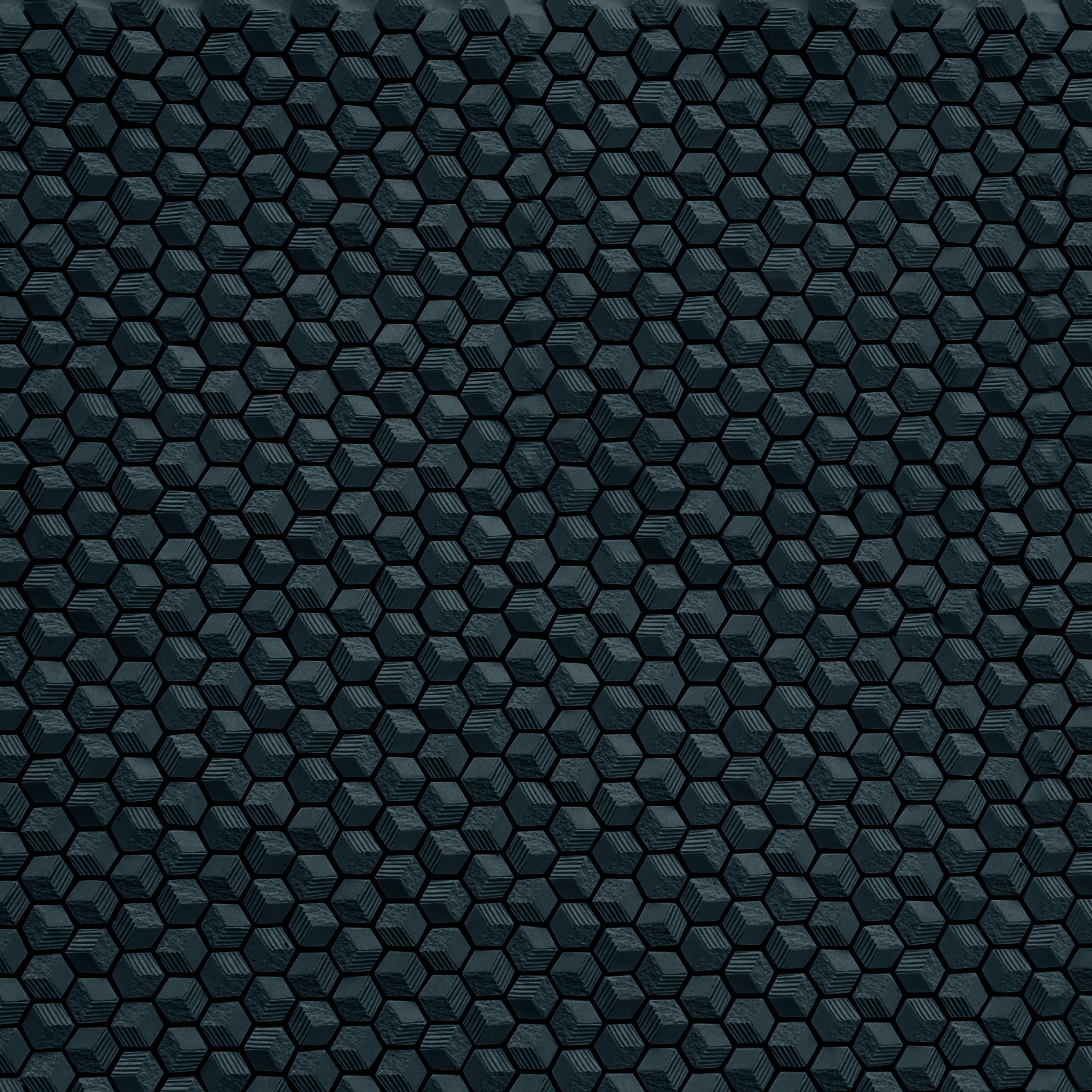 Cube Black Pixel